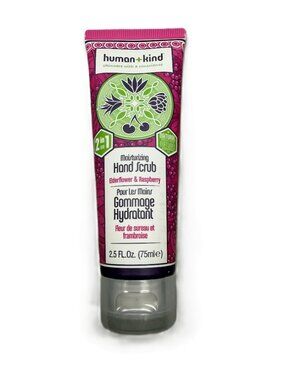 Human+Kind Moisturizing Hand Scrub - Elderflower & Raspberry (2.5 fl oz)